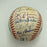 1962 New York Yankees W.S. Champs Team Signed Baseball Mickey Mantle JSA COA