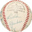 1955 Oakland Oaks Minor League Team Signed Baseball With Lefty O'Doul PSA DNA