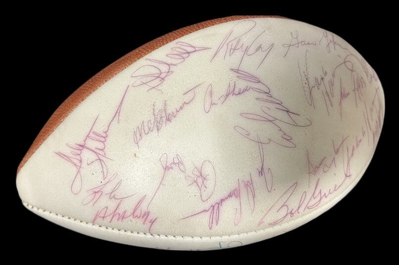 1978 NFL Pro Bowl Team Signed Wilson Official Football 40 Sigs JSA COA
