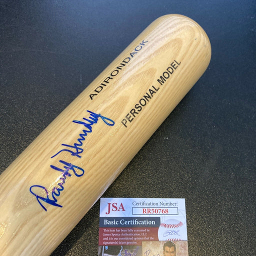 Randy Hundley Signed Adirondack Baseball Bat 1969 Chicago Cubs With JSA COA