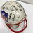 Quarterback Legends Signed Helmet 30 Sigs Johnny Unitas Len Dawson Beckett COA