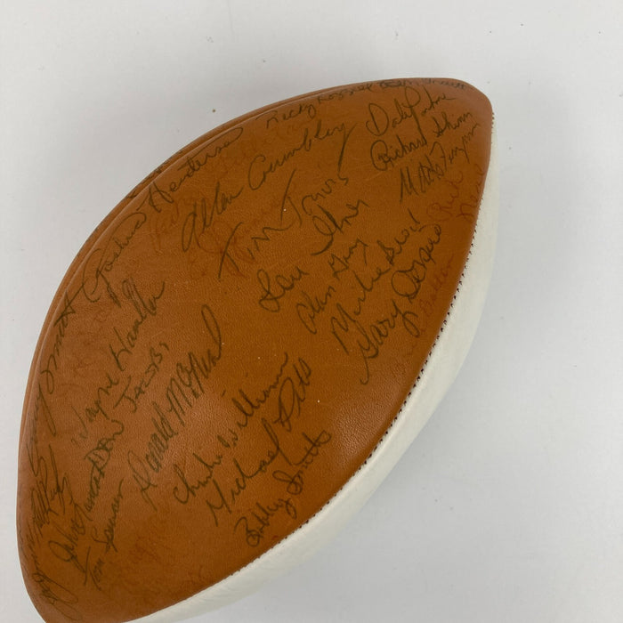 1978 Alabama Crimson Tide National Champs Team Signed Football Bear Bryant JSA