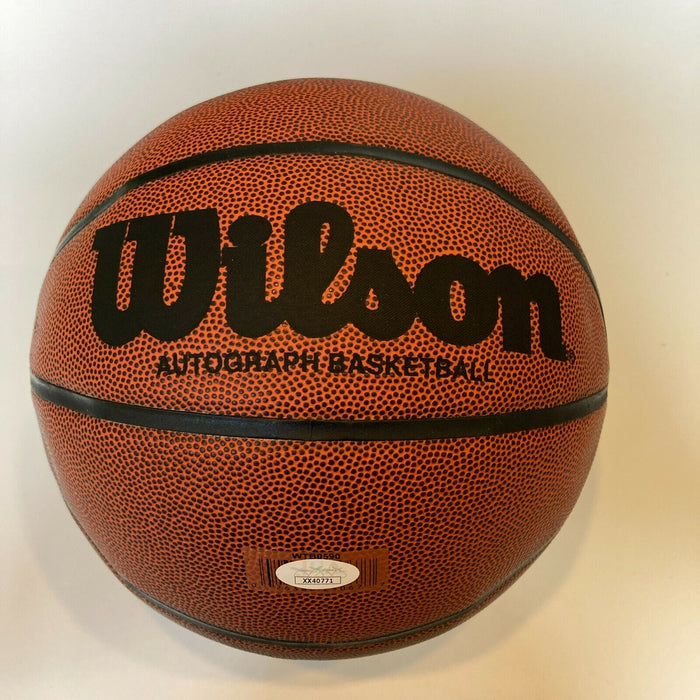 2021 NBA Draft Class Rookies Multi Signed Basketball 12 Sigs JSA COA