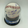 Jose Canseco Signed Inscribed STAT Baseball Beckett BGS Certified