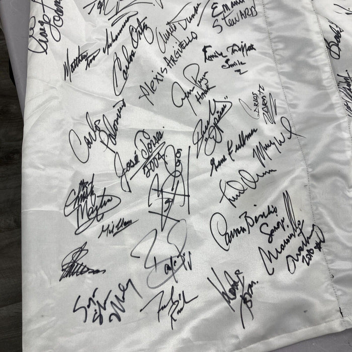 Boxing Hall Of Fame Legends Signed Everlast Robe 60+ Sigs Sylvester Stallone JSA
