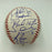 2009 New York Yankees World Series Champs Team Signed Baseball Derek Jeter JSA