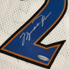 Michael Jordan Signed Washington Wizards Game Jersey Original Art UDA Upper Deck