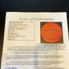 1981-82 Louisville Cardinals Elite 8 Team Signed Basketball 15 Sigs JSA COA