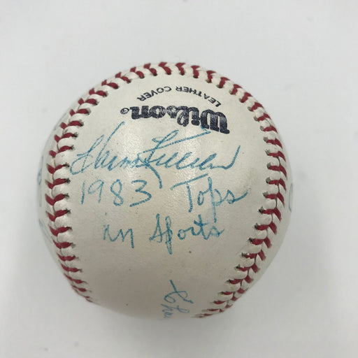 Charlie Gehringer Brooks Robinson Harmon Killebrew 1985 HOF Mult Signed Baseball