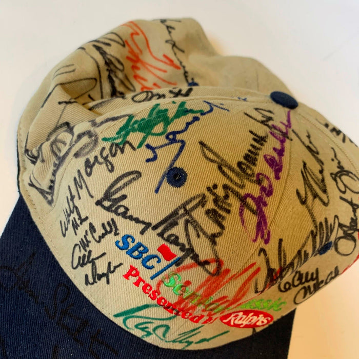 2001 PGA SBC Senior Classic Signed Golf Hat 39 Sigs Gary Player Hale Irwin JSA