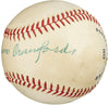 Beautiful Wahoo Sam Crawford Single Signed Baseball PSA DNA COA