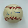 RARE Donnie Moore Single Signed Baseball Angels Dec. Age 35 - 1989 With JSA COA