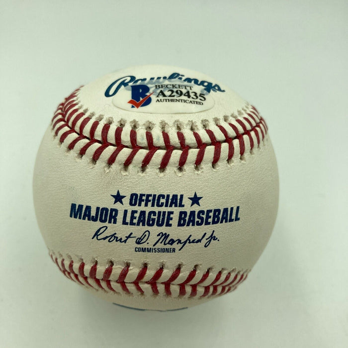 President Joe Biden & Wife Jill Biden Signed Major League Baseball Beckett COA