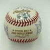 2009 New York Yankees Team Signed World Series Baseball Derek Jeter Steiner COA