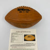 1978 Alabama Crimson Tide National Champs Team Signed Football Bear Bryant JSA