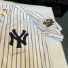 Derek Jeter Signed 2001 World Series New York Yankees Game Model Jersey Beckett