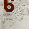 1969 Texas Longhorns NCAA National Champs Team Signed Game Issued Jersey PSA DNA