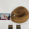 Charlie Silvera Signed 1950's Game Model Baseball Glove Mitt Yankees JSA COA
