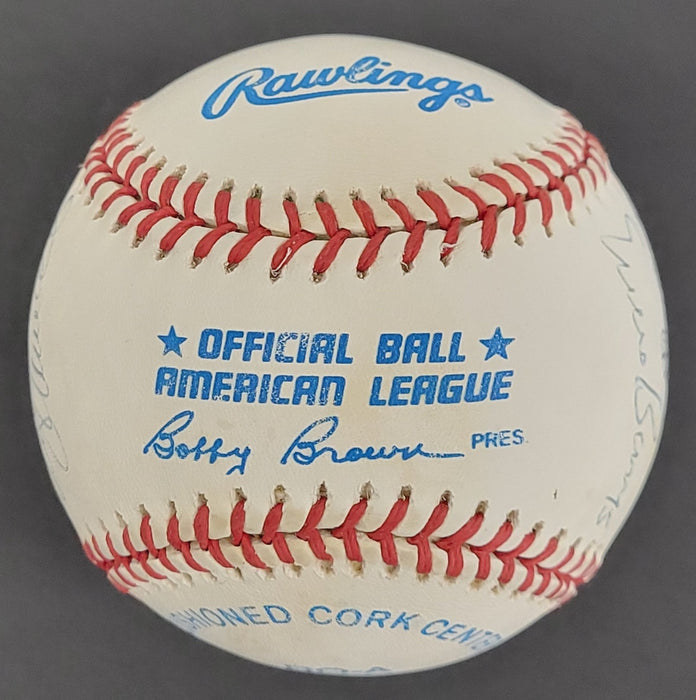 500 Home Run Signed Baseball Willie Mays Hank Aaron Ernie Banks JSA COA