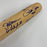 Beautiful 3,000 Hit Club Multi Signed Baseball Bat Willie Mays Hank Aaron JSA