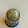 2002 Anaheim Angels World Series Champs Team Signed W.S. Baseball Beckett Auth