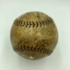 Historic 1922 Cleveland Indians Team Signed Baseball With Tris Speaker JSA COA