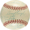 Beautiful 1955 New York Yankees American League Champs Team Signed Baseball JSA