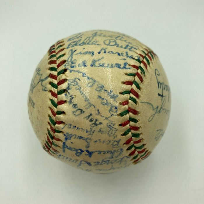 Historic 1937 Washington Redskins Inaugural Season Team Signed Baseball JSA COA