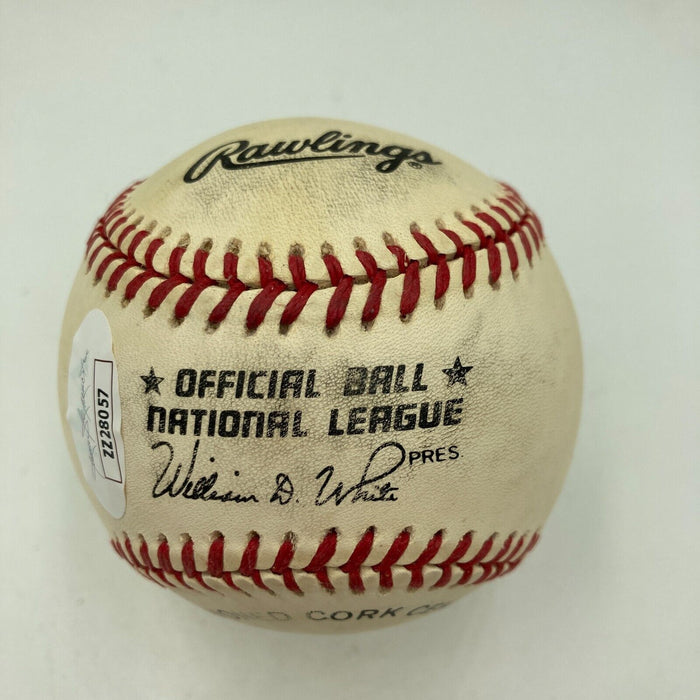 Vin Scully Signed Official National League Baseball JSA COA