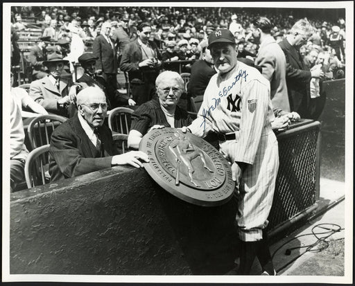 Joe McCarthy Signed 8x10 Photo New York Yankees HOF PSA DNA