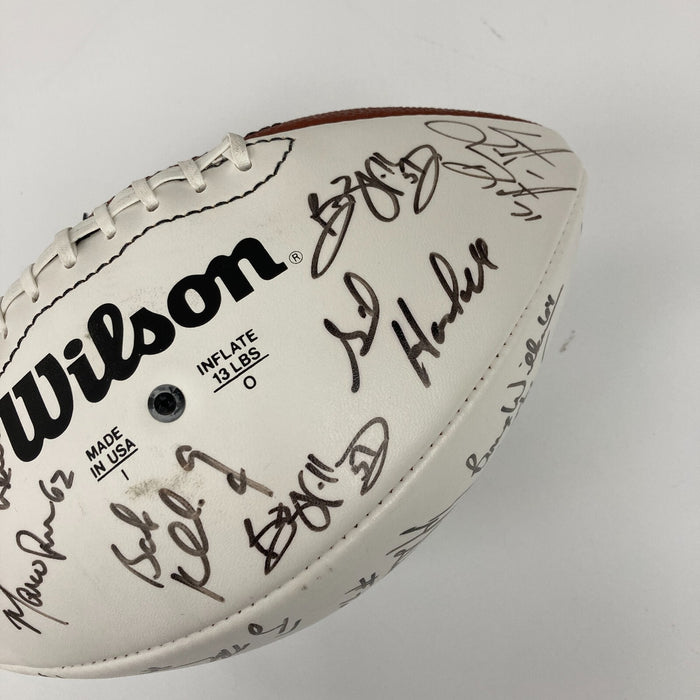 1996 Green Bay Packers Super Bowl Champs Team Signed SB XXXI Football JSA COA