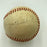 Cal Hubbard Sweet Spot Signed Baseball Hall Of Fame JSA COA