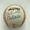 No Hitter Pitchers Multi Signed Baseball 12 Signatures with Nolan Ryan JSA COA