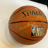1980-81 Boston Celtics NBA Champions Team Signed Basketball PSA DNA & JSA COA