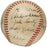 1949 All Star Team Signed Baseball Joe Dimaggio Ted Williams JSA & Beckett COA