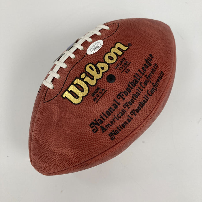 Beautiful Bart Starr Signed Official Wilson NFL Game Football JSA COA