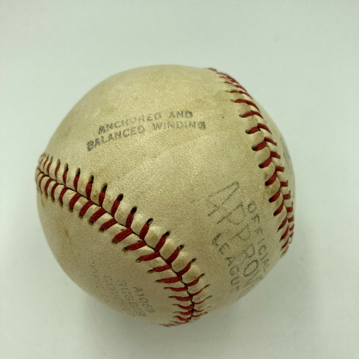 Rare Joe Gordon Single Signed Autographed Baseball HOF With JSA COA