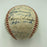 1953 New York Yankees World Series Champs Team Signed Baseball Mickey Mantle JSA