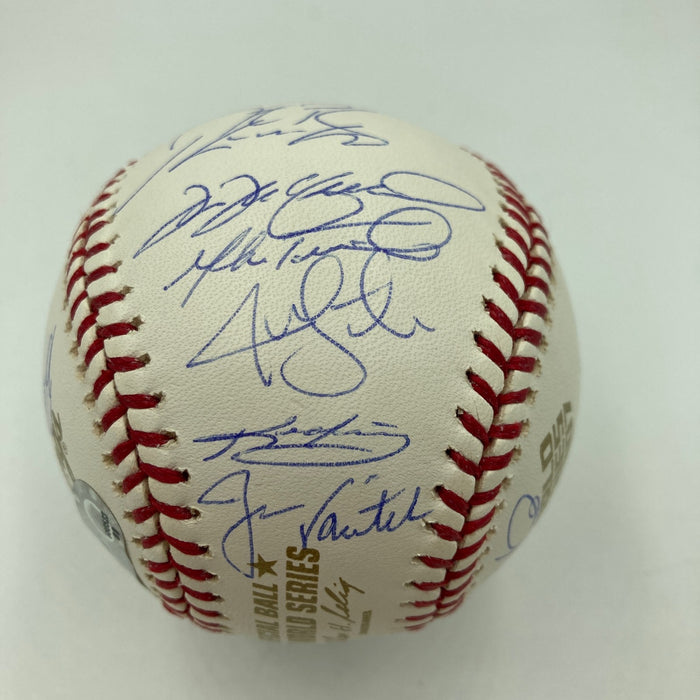 2007 Boston Red Sox World Series Champs Team Signed Baseball MLB Certified
