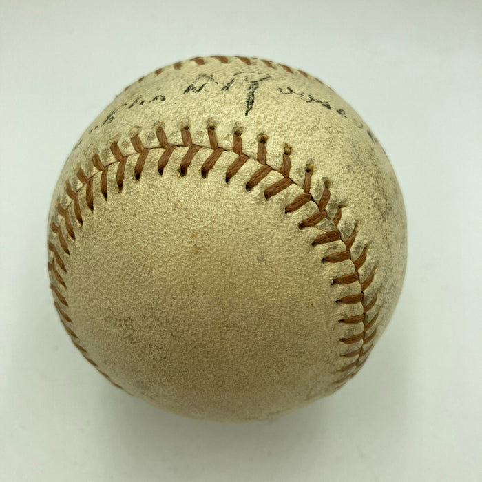 President Franklin D. Roosevelt Single Signed 1935 American League Baseball JSA