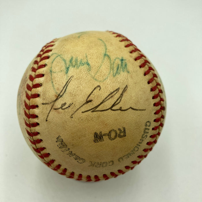 Tom Weiskopf Tommy Bolt Gay Brewer Jerry Pate Snead Golf PGA Signed Baseball JSA