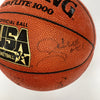1994 Dream Team II Olympics Team USA Signed Spalding Basketball PSA DNA COA