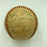 1960 Cleveland Indians Team Signed American League Baseball JSA COA