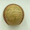 1960 Cleveland Indians Team Signed American League Baseball JSA COA