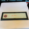 Beautiful Tom Seaver Signed Full Size Pitching Rubber Huge Autograph Steiner COA