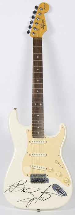 Bruce Springsteen Signed Fender Squire Stratocaster Guitar PSA DNA Huge Auto!