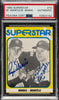 Mickey Mantle & Roger Maris Signed 1980 TCMA Superstar #10 PSA DNA POP 2!