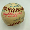 Ted Williams Gene Autry Lawrence Welk Joe E Brown 1961 Signed Baseball JSA COA