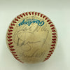 1987 Cleveland Indians Team Signed American League Baseball With JSA COA
