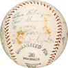 1931 Detroit Tigers Team Signed Baseball Bucky Harris JSA COA